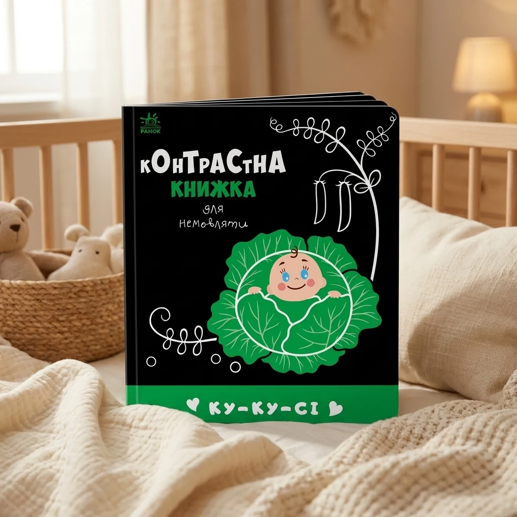 Книга Контрастна книжка для немовляти/Ку-ку-сі Видаництво Ранок А755014У