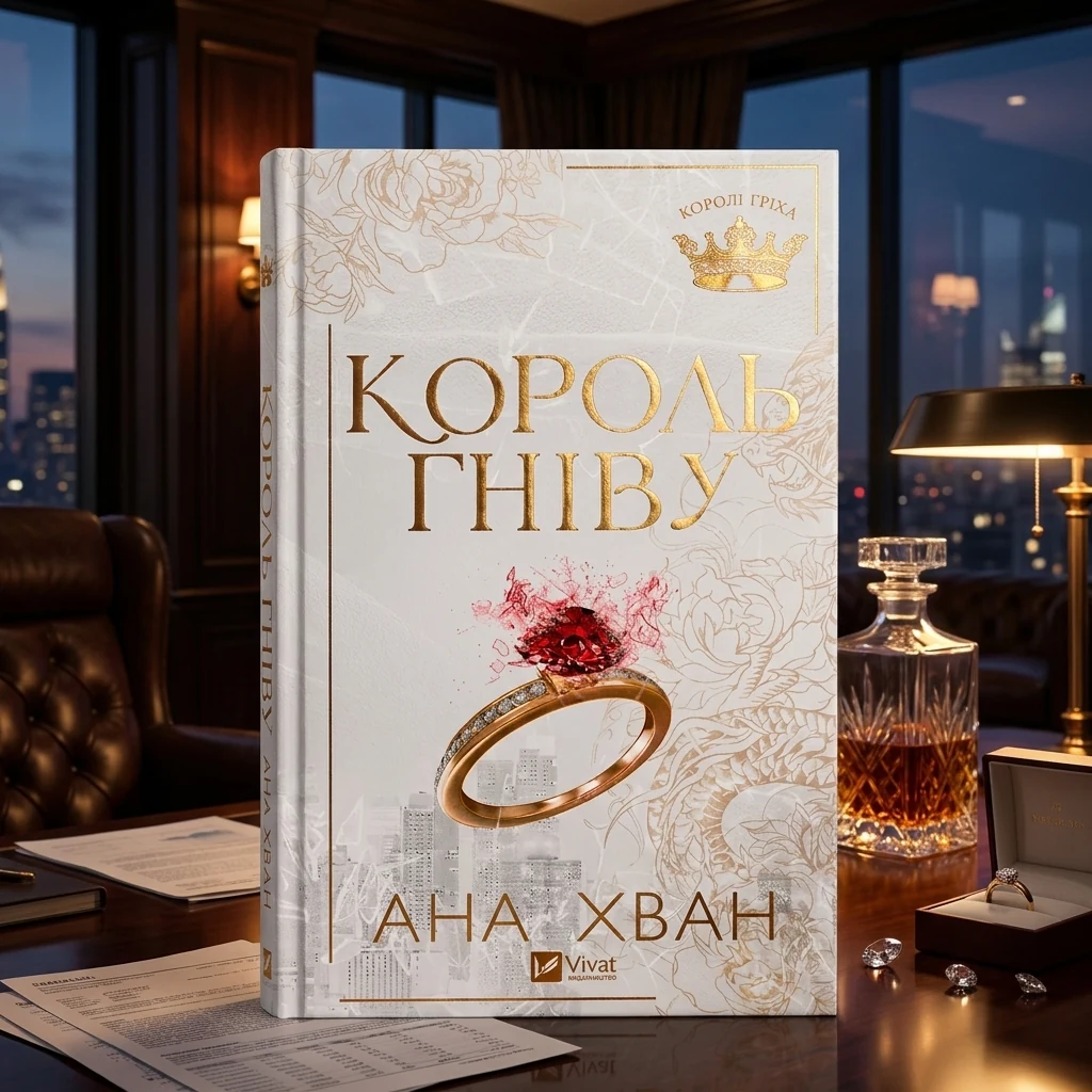 Книга Король гніву зі зрізом