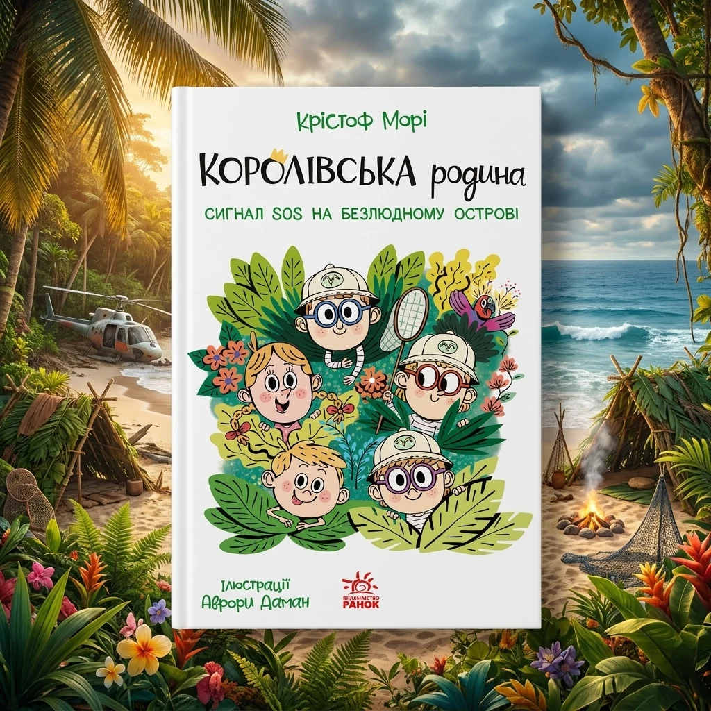 Книга Королівська родина Сигнали SOS на безлюдному острові