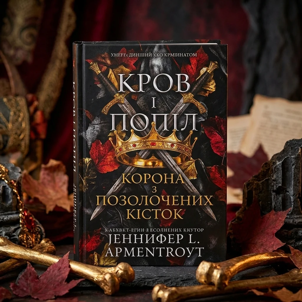 Книга Корона З Позолочених Кісток Кров І Попіл книга 3 Д Л Арментраут 43737