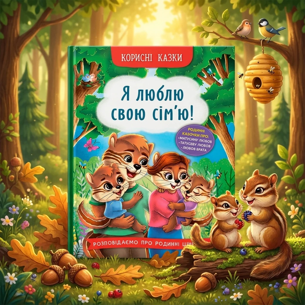 Книга Корисні казки Я люблю свою сім`ю!