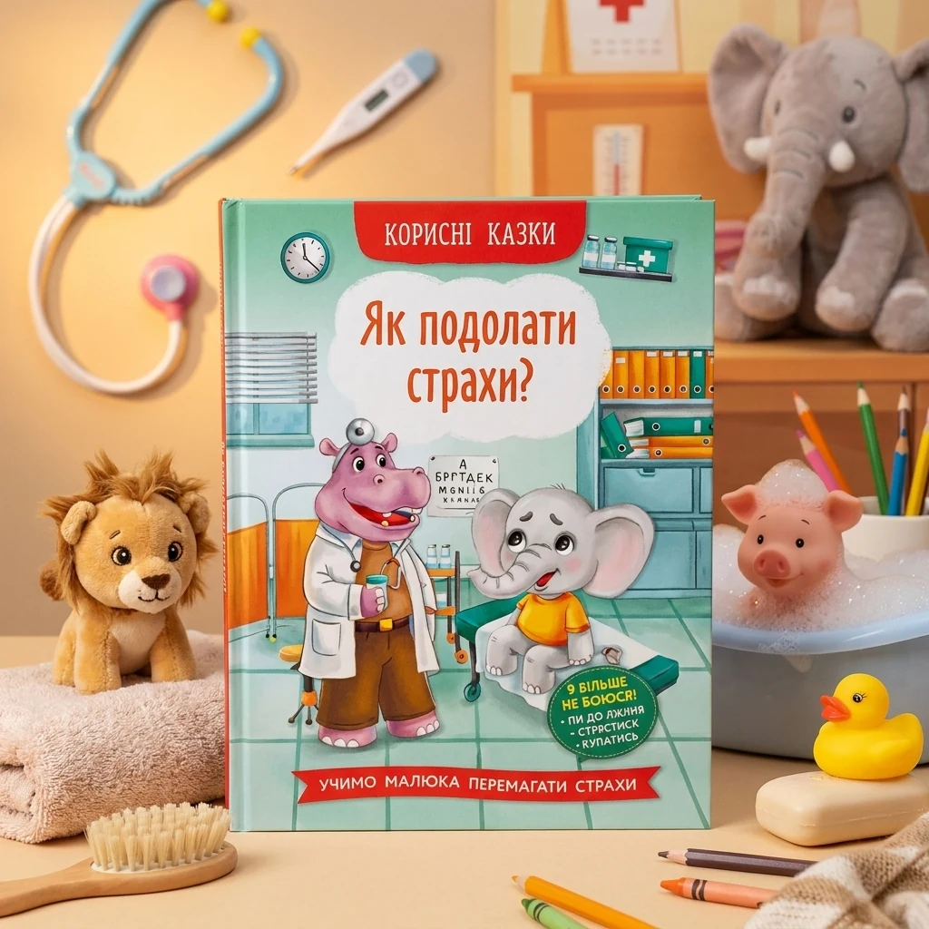 Книга Корисні казки Як подолати страхи