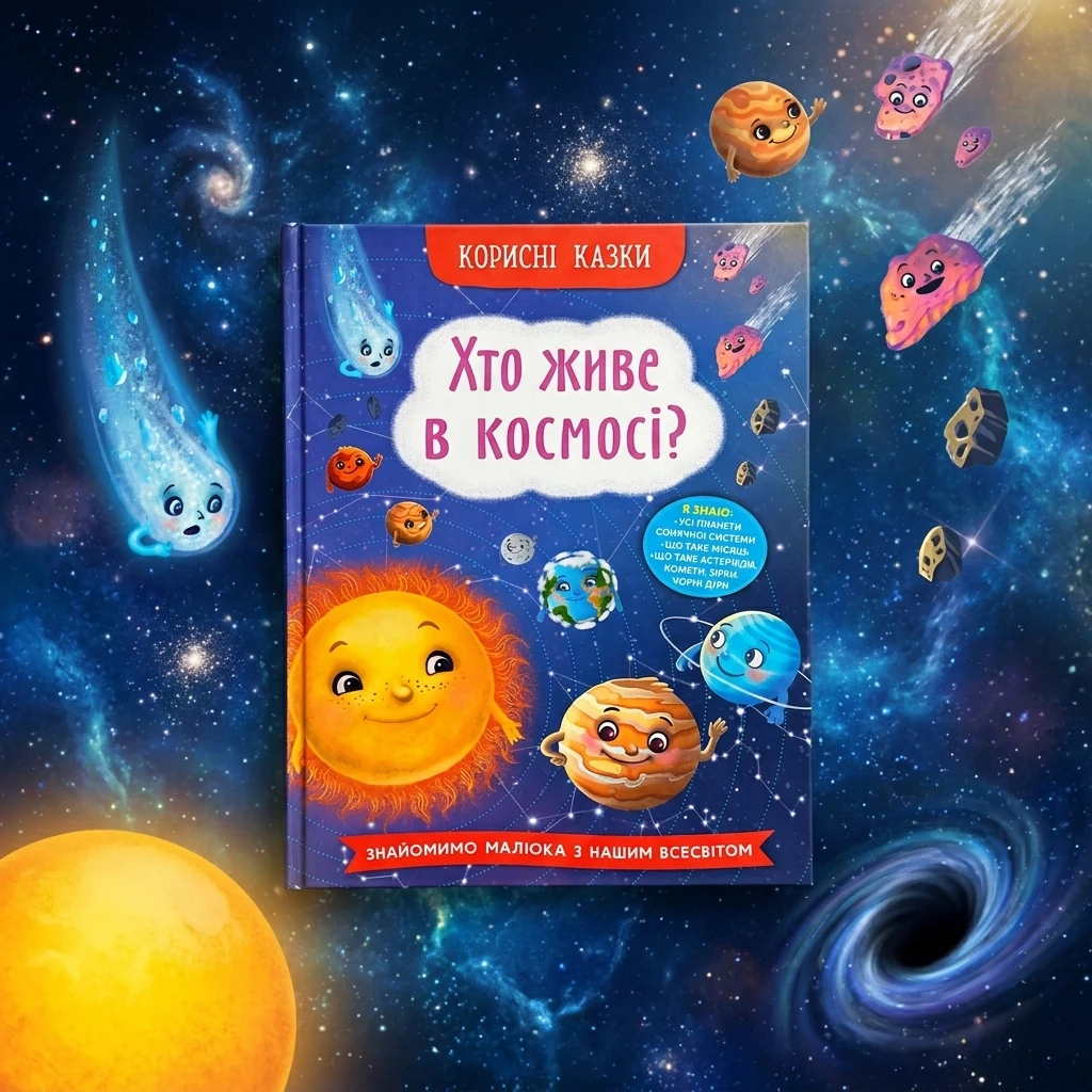 Книга Корисні казки Хто живе в космосі