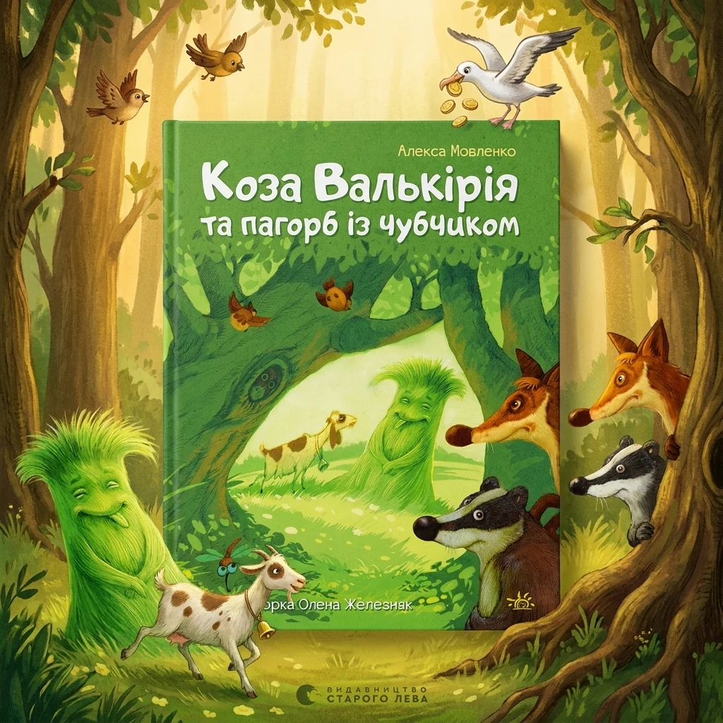 Книга Коза Валькірія та пагорб із чубчиком