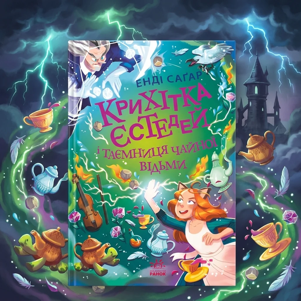 Книга Крихітка Єстедей і таємниця чайної відьми. Книга 3