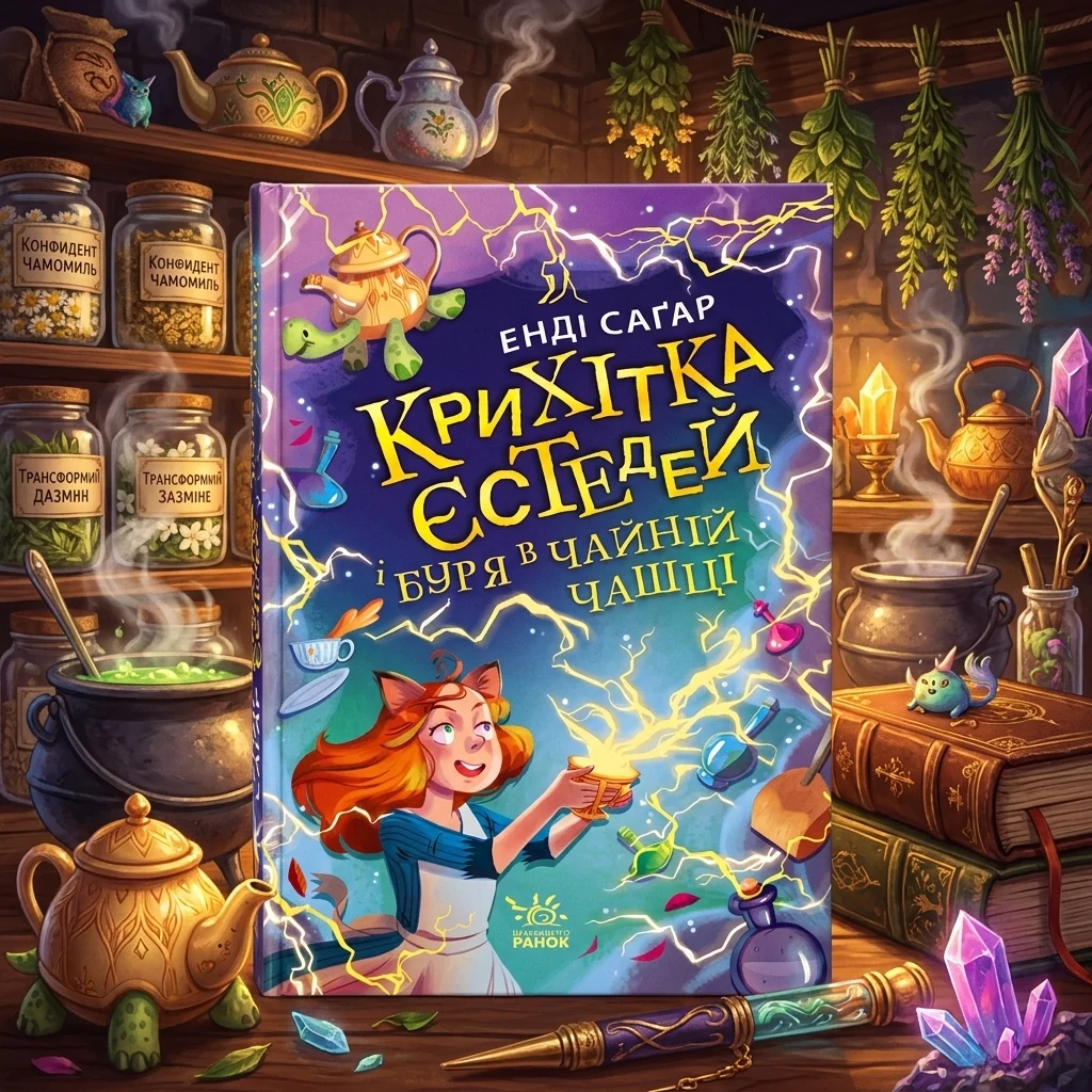 Книга Крихітка Йестердей : Крихітка Єстедей і буря в чайній чашці. Кн 1 (у)