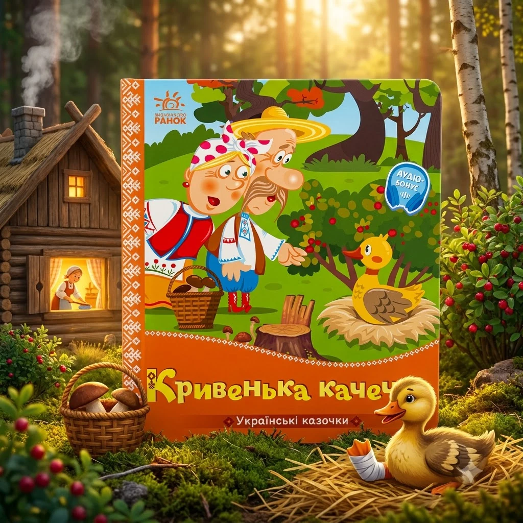 Книга Кривенька качечка