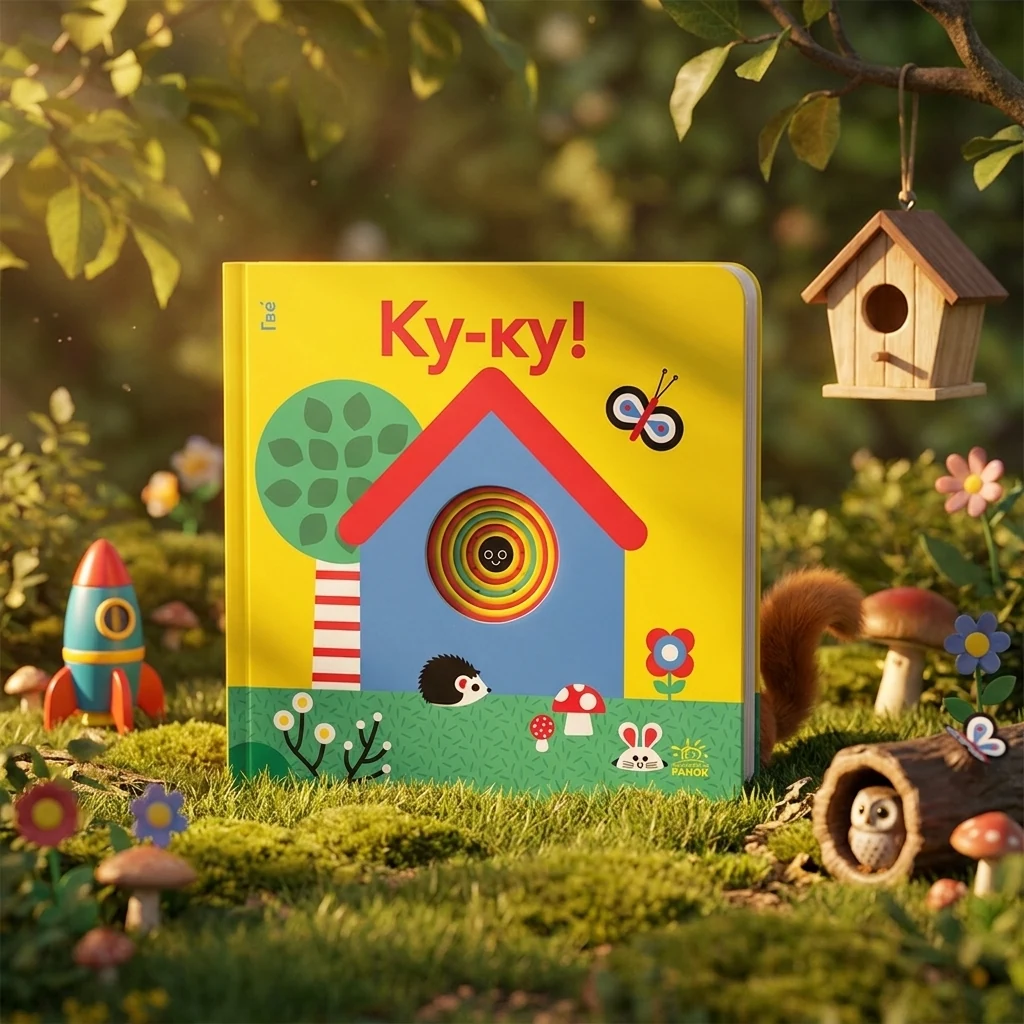 Книга Кумедні дірочки : Ку-ку! (у)