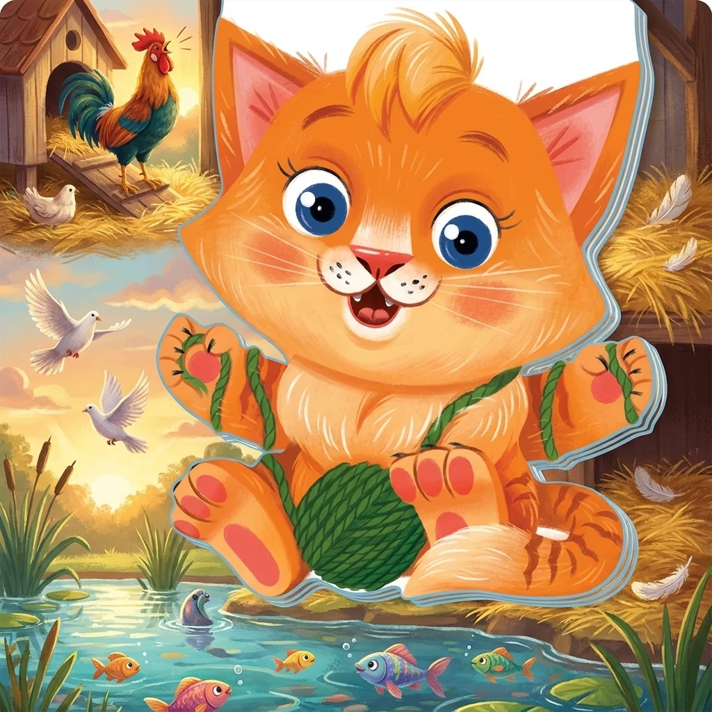 Книга Кумедні лапки/Котик Видаництво Ранок А340013У