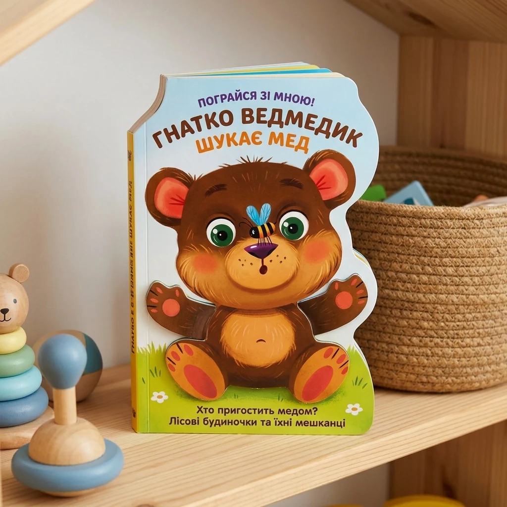 Книга Кумедні лапки/Ведмедик Видаництво Ранок А340015У