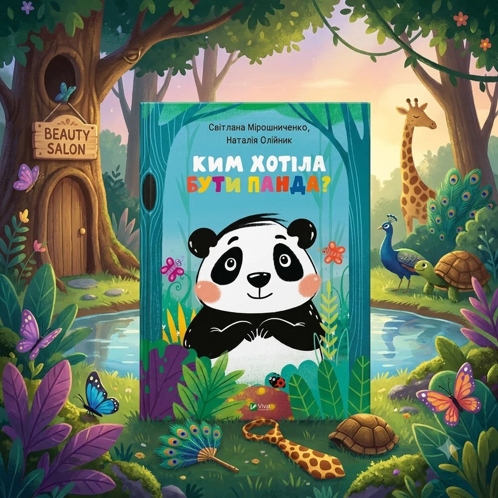 Книга Ким хотіла бути Панда