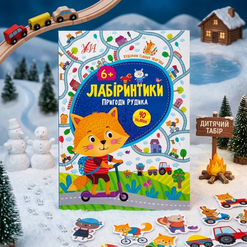 Книга Лабіринтики 2 Пригоди Рудика 6+ УЛА 21887