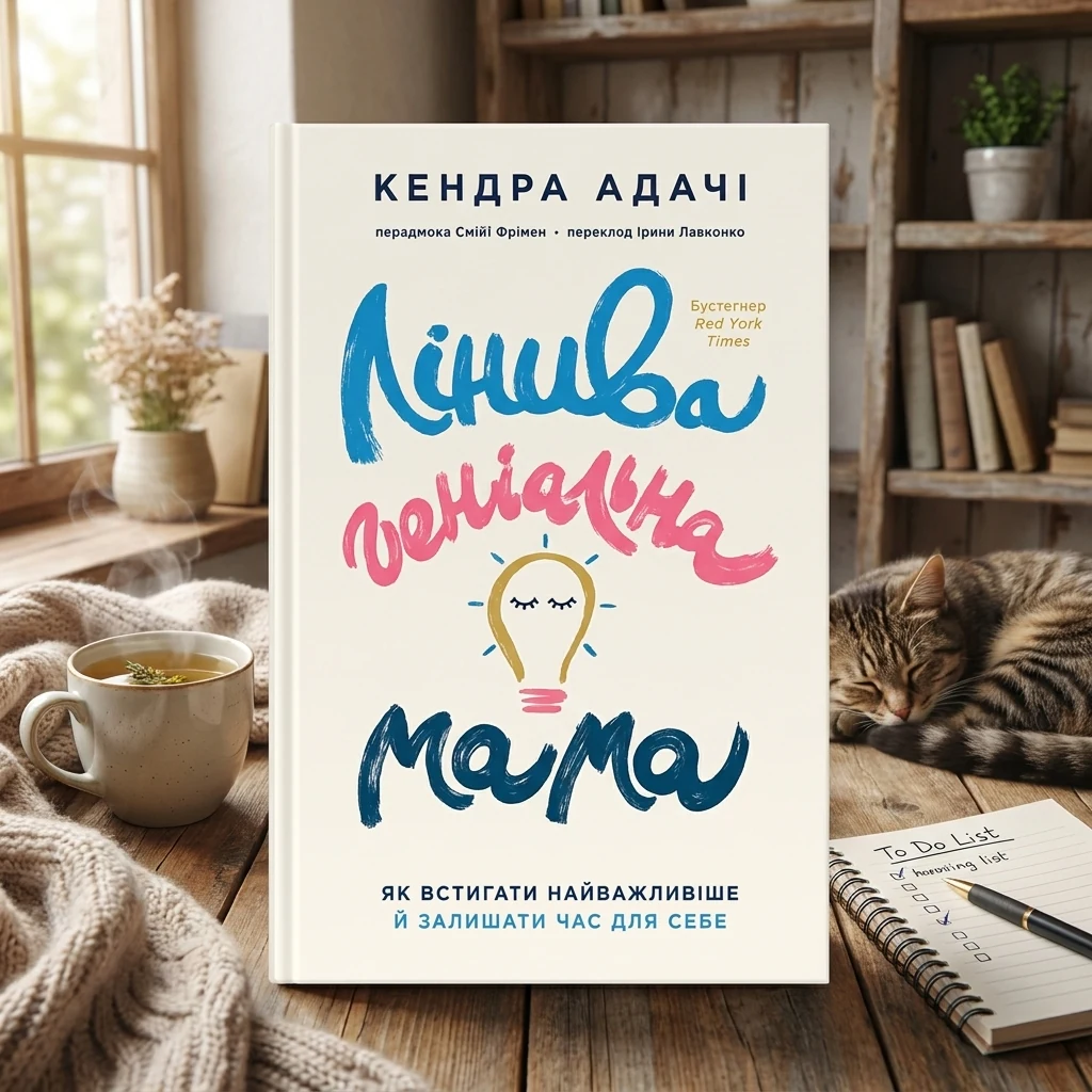 Книга Лінива Геніальна Мама Кендра Адачі Наш Формат 44530