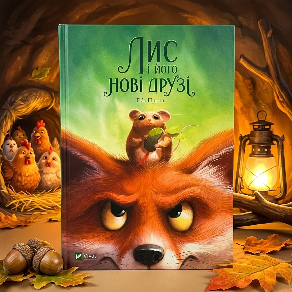 Книга Лис і його нові друзі
