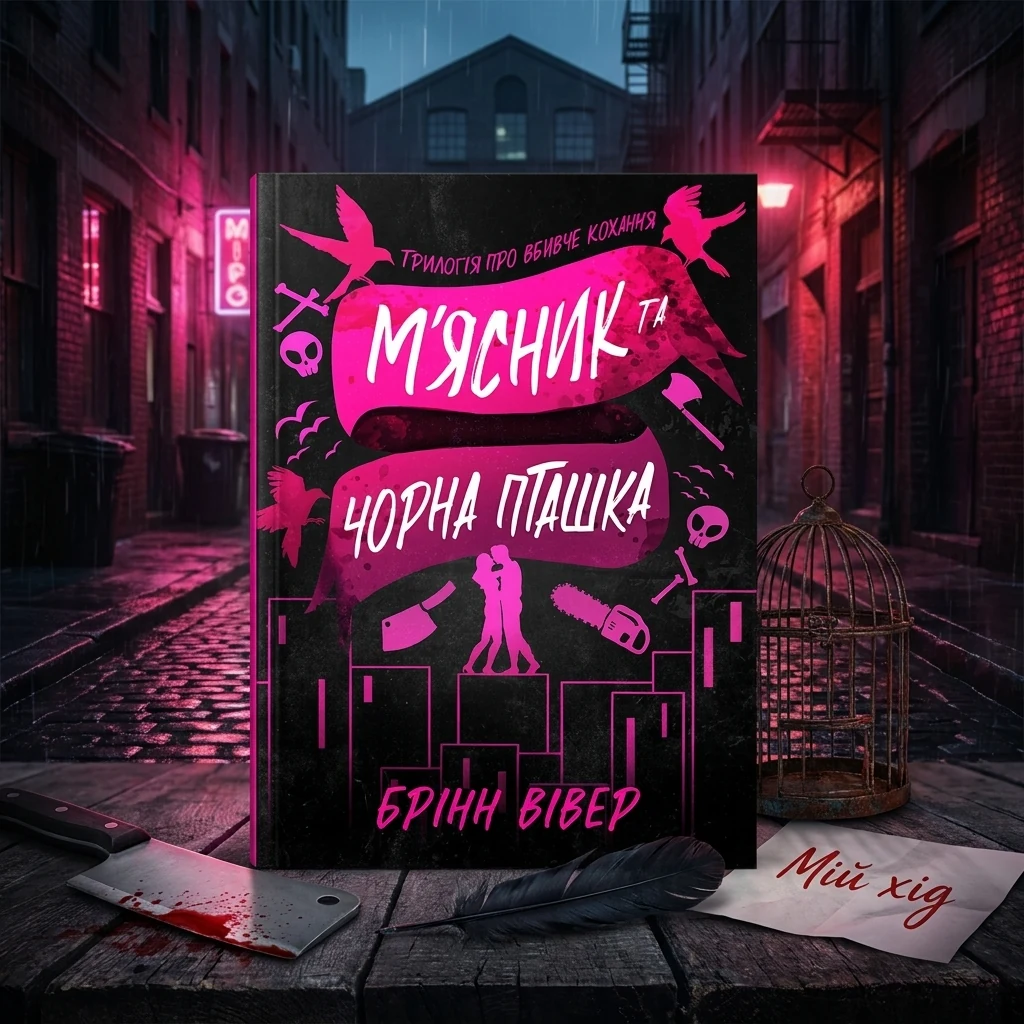 Книга М`ясник та Чорна Пташка