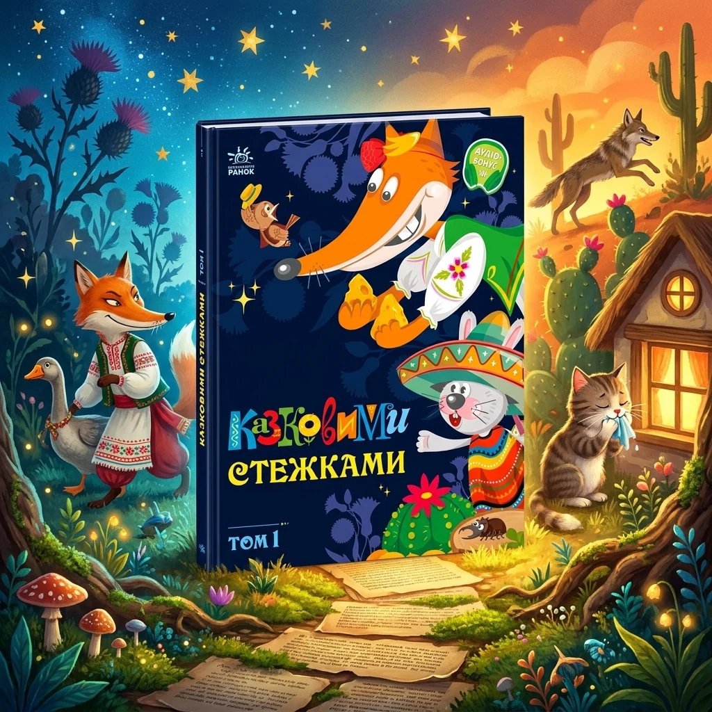 Книга Маленькі казки — великі букви: Казковими стежками Том 1 А1812001У