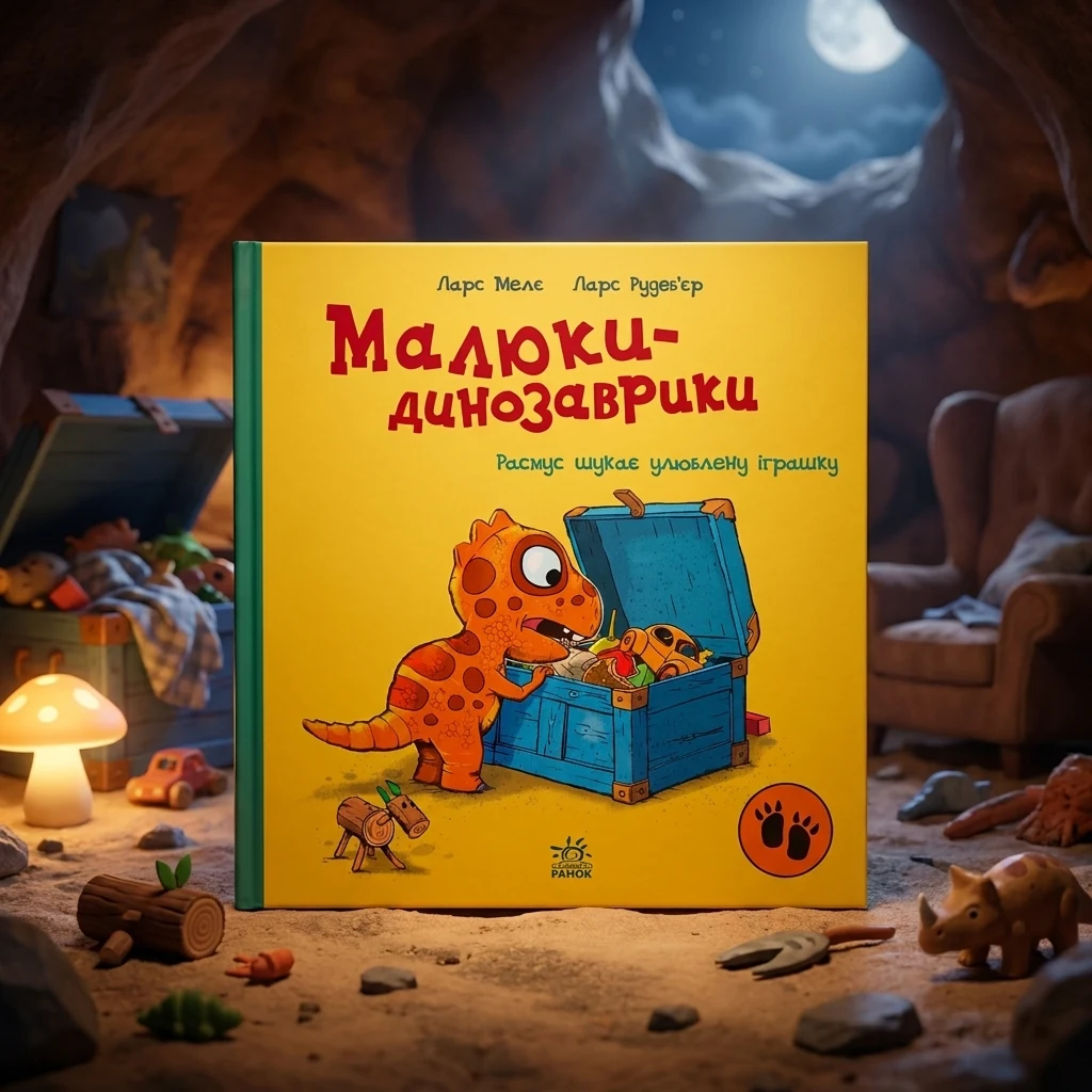 Книга Малюки-динозаврики : Расмус шукає улюблену іграшку