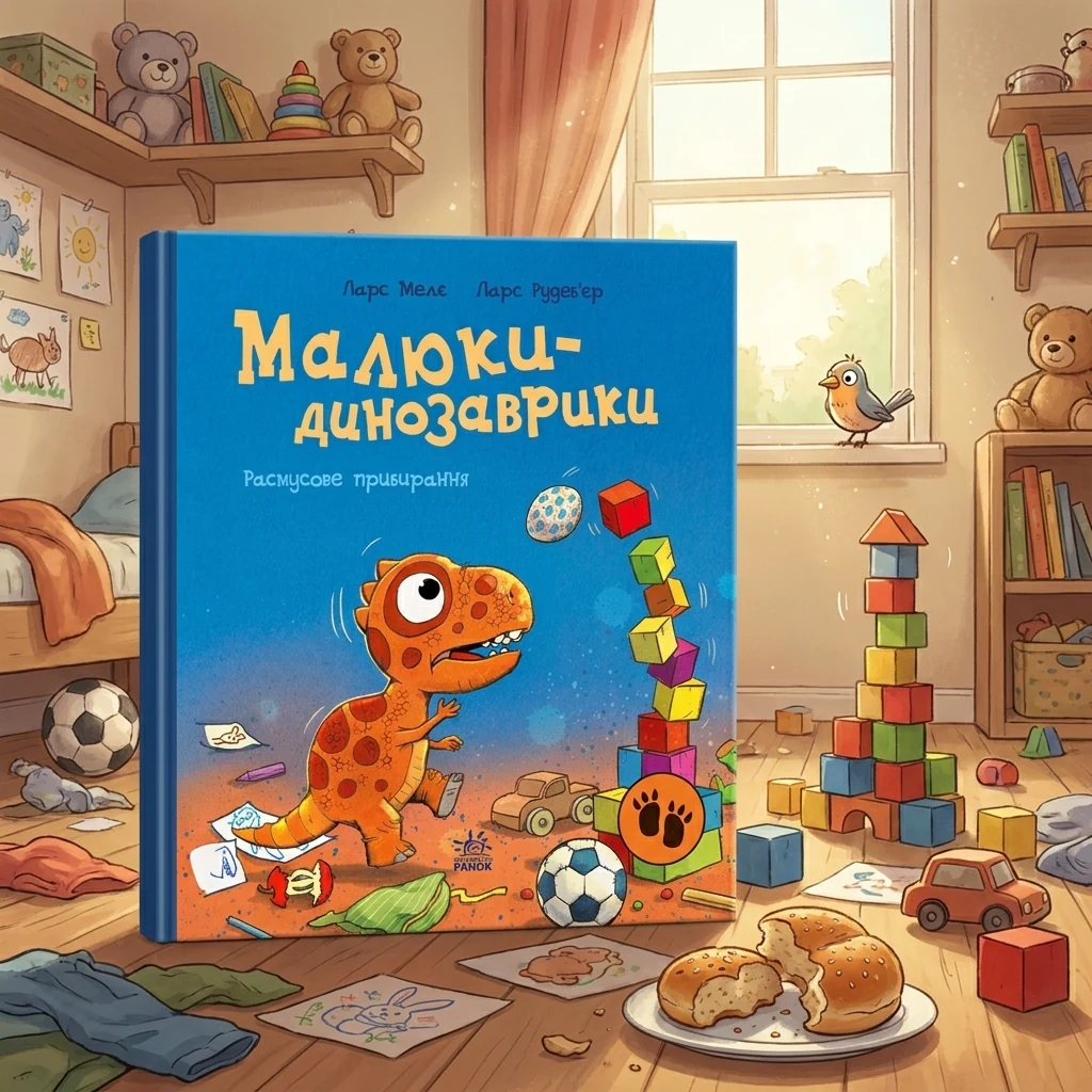 Книга Малюки-динозаврики : Расмусове прибирання.