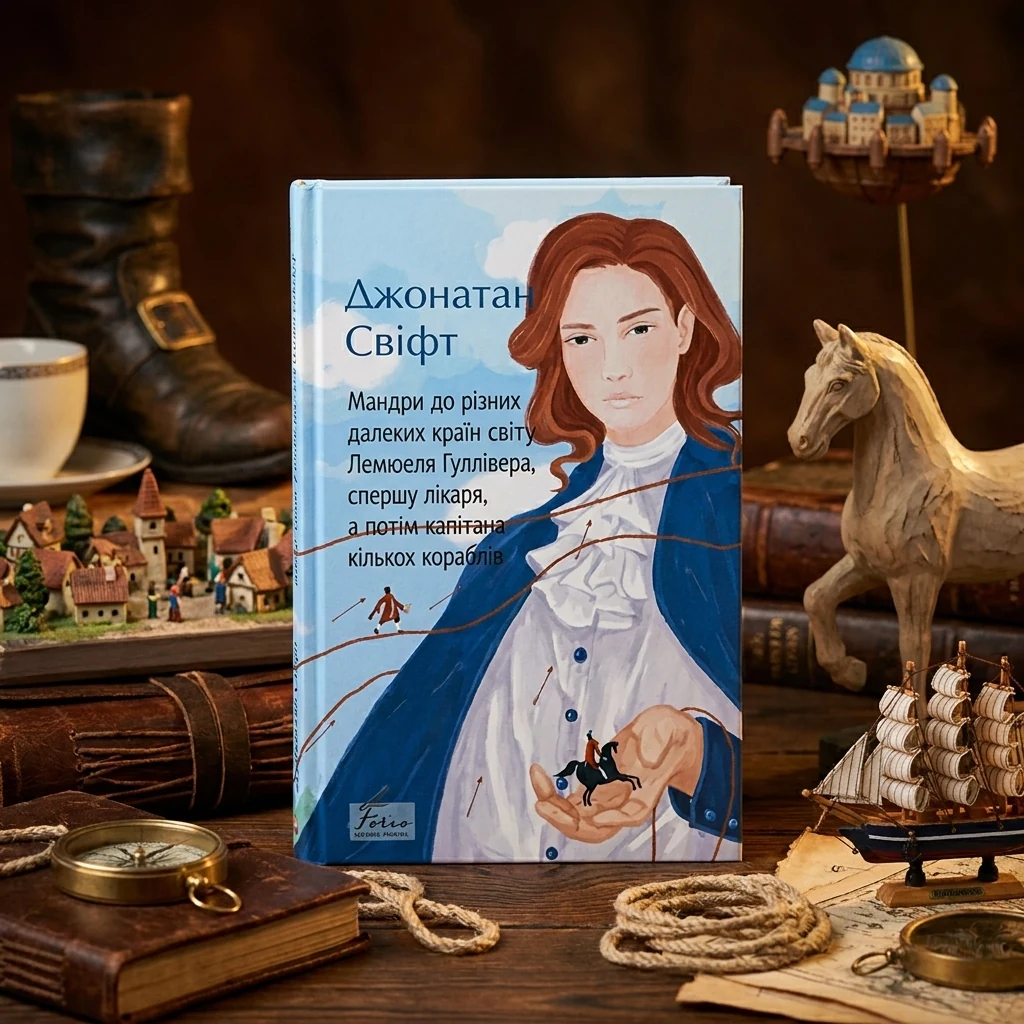 Книга Мандри до різних далеких країн світу Лемюеля Гуллівера Д.Свіфт Фоліо 44499