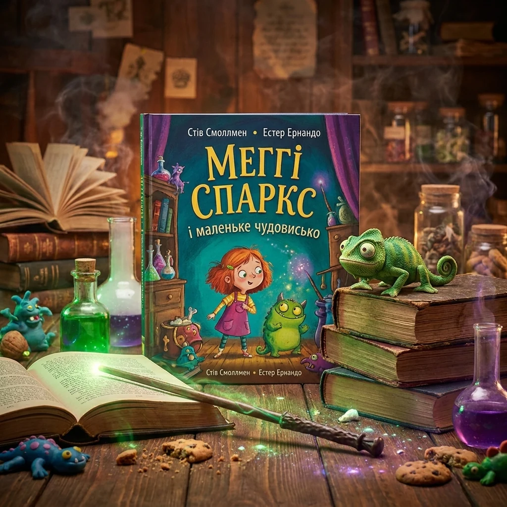 Книга Меґґі спаркс і маленьке чудовисько 1 М.Смоллмен 45563
