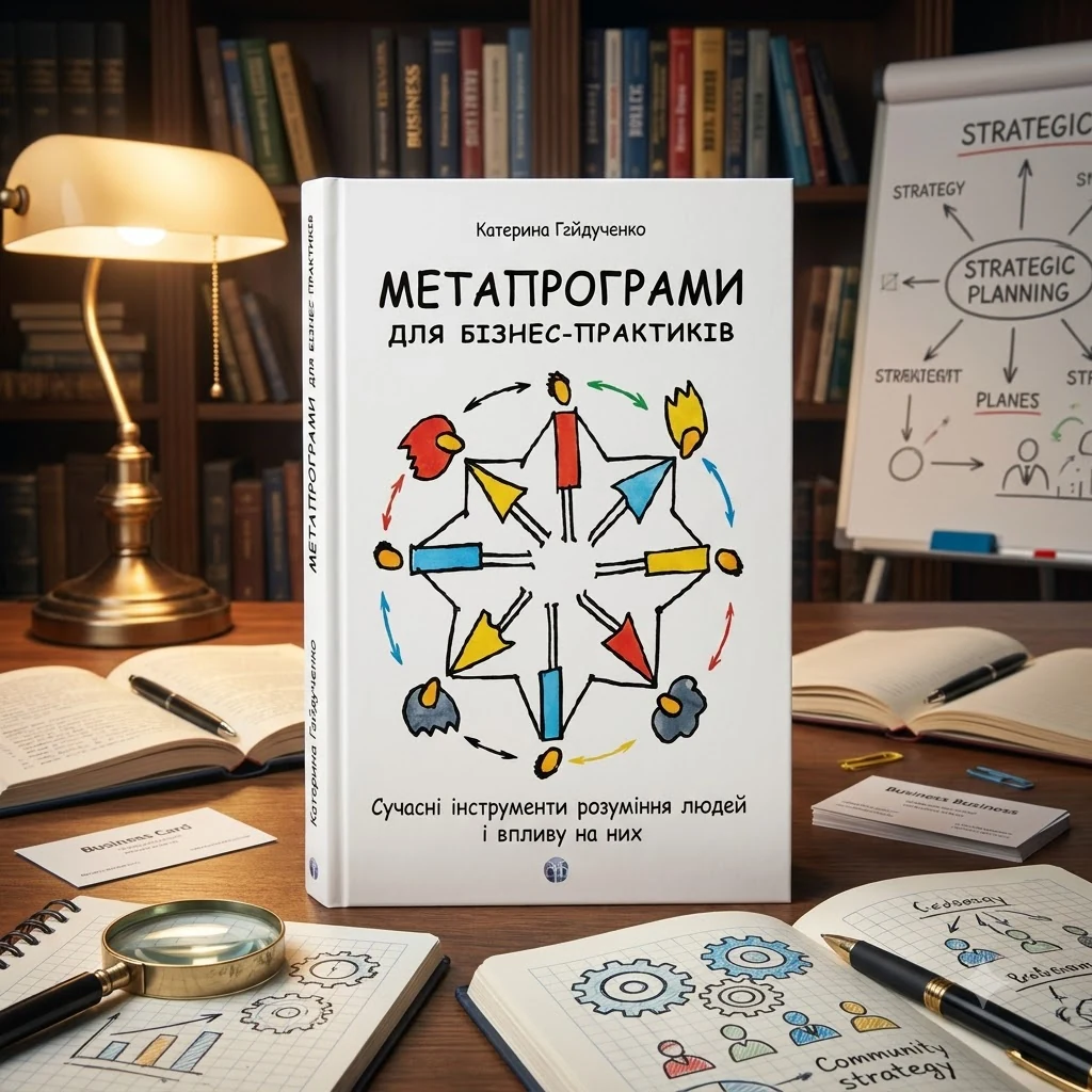 Книга Метапрограми для бізнеспрактиків. Сучасні інструменти розуміння людей і впливу на них