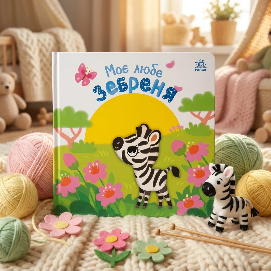 Книга Мій любий малюк Моє любе зебреня А1707002У