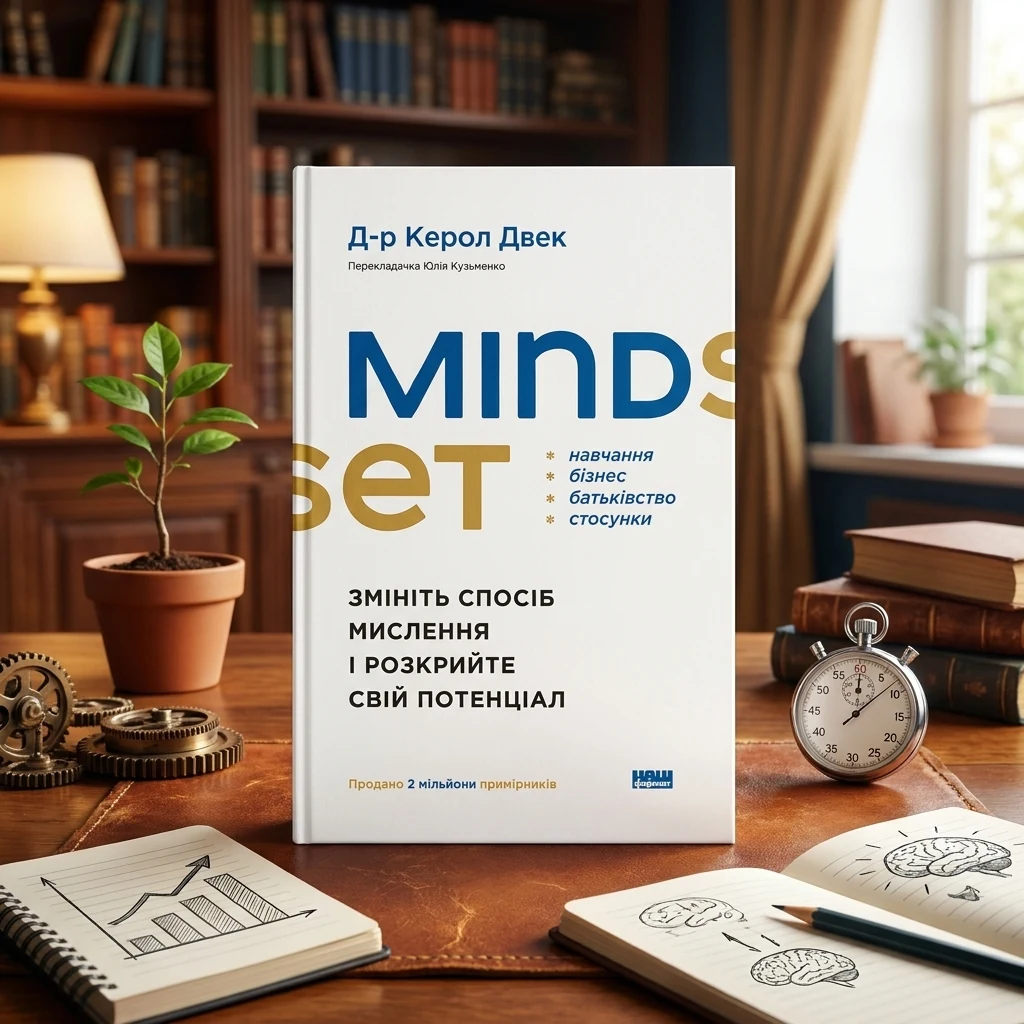 Книга Mindset. Змініть спосіб мислення і розкрийте свій потенціал