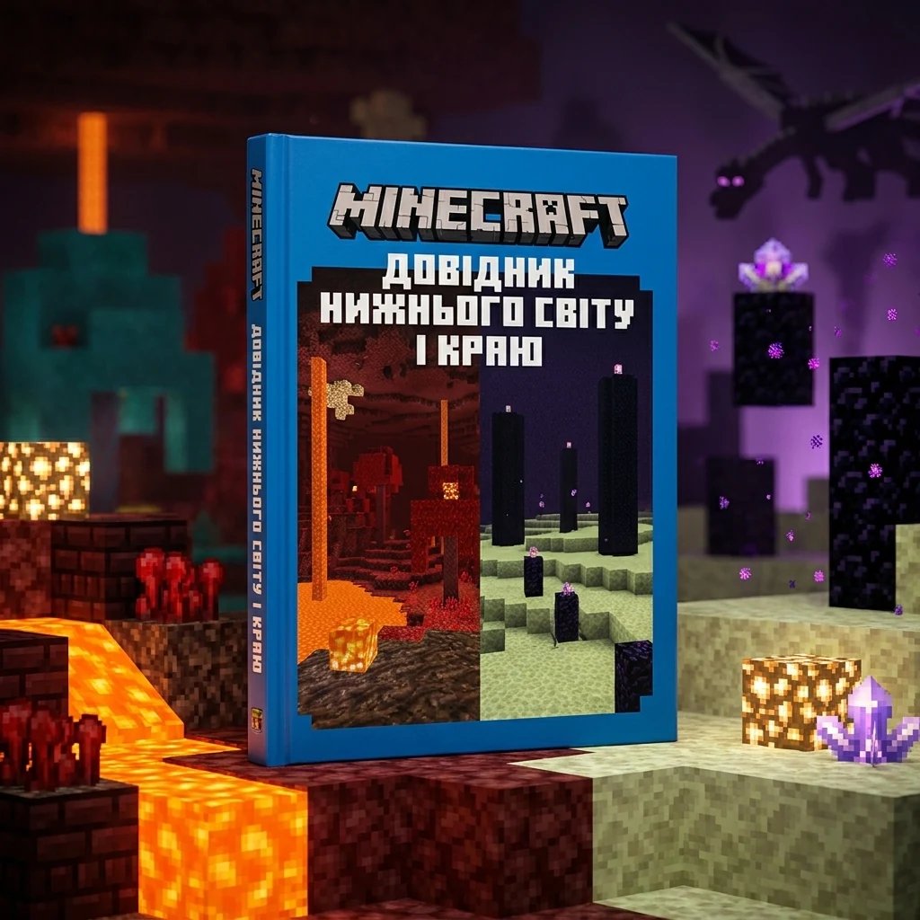 Книга Minecraft Довідник Нижнього світу і Краю