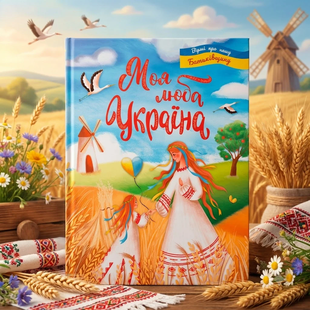 Книга Моя люба Україна Вірші про нашу Батьківщину