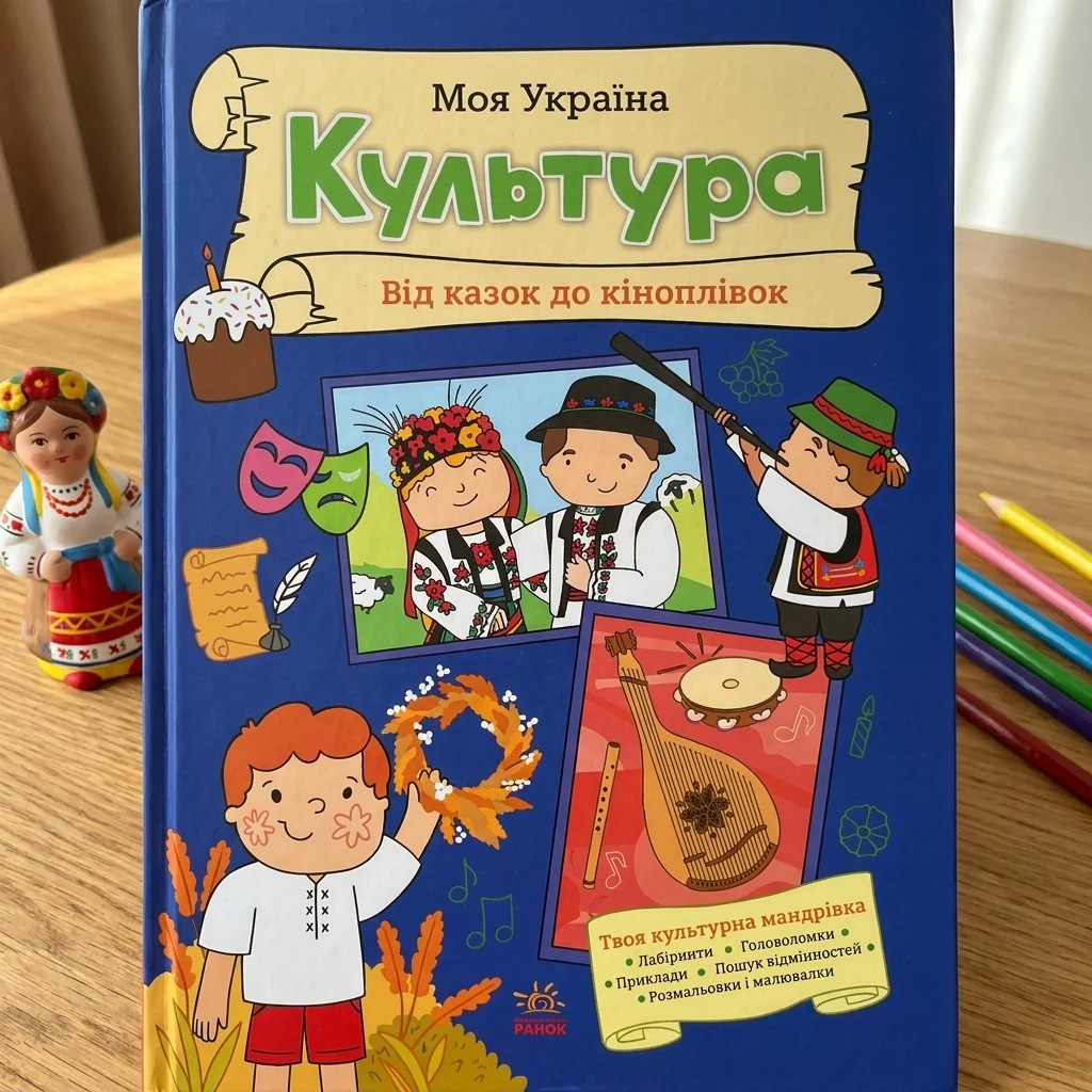 Книга Моя Україна. Культура від казок до кіноплівки