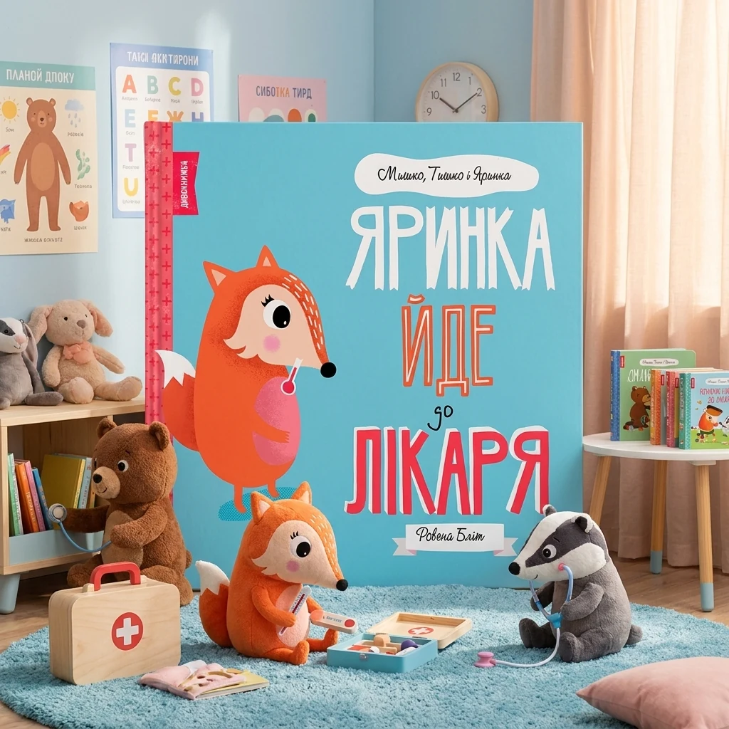 Книга Мишко Тишко І Яринка Яринка йде до лікаря ЖОРЖ Z104024У