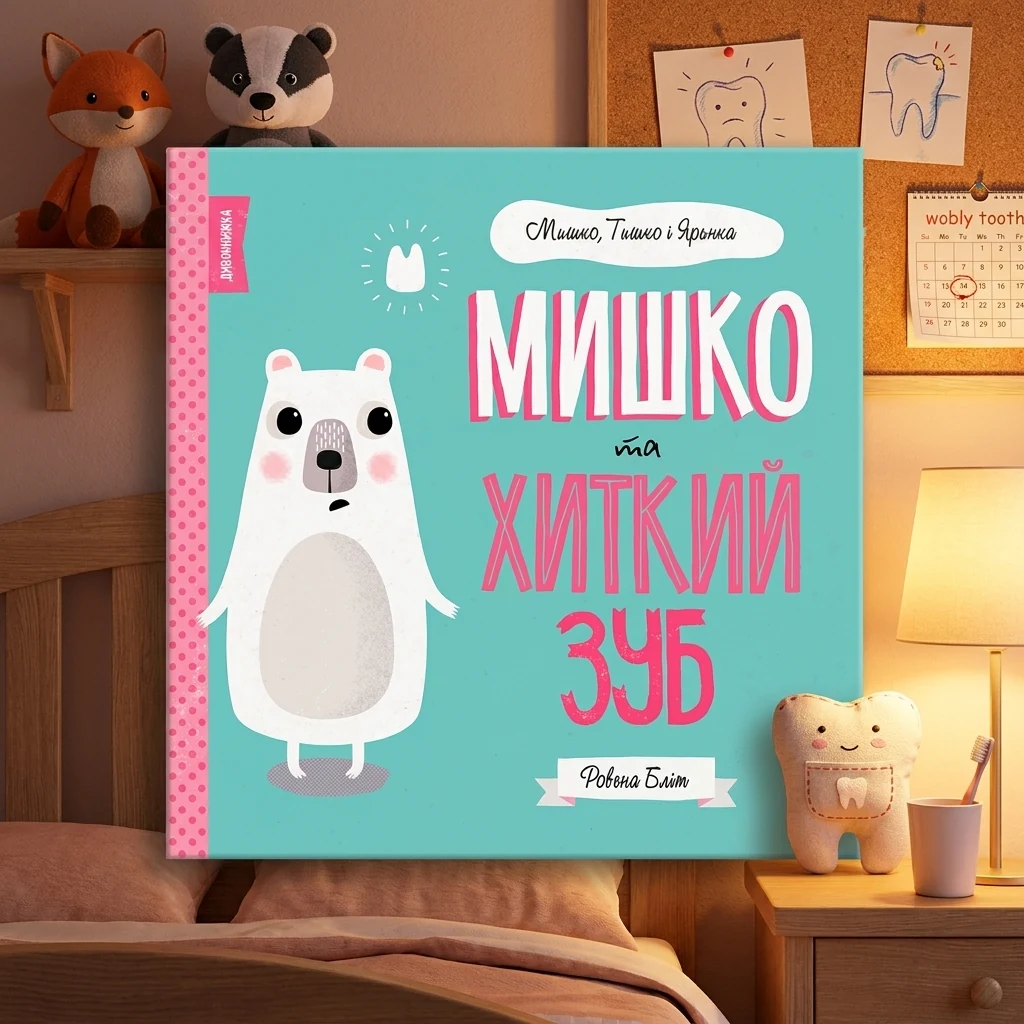 Книга Мишко Тишко І Яринка Мишко та хиткий зуб ЖОРЖ Z104025У