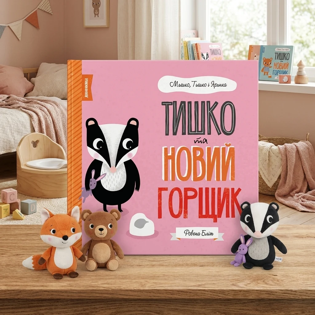 Книга Мишко Тишко І Яринка Тишко та новий горщик ЖОРЖ Z104102У