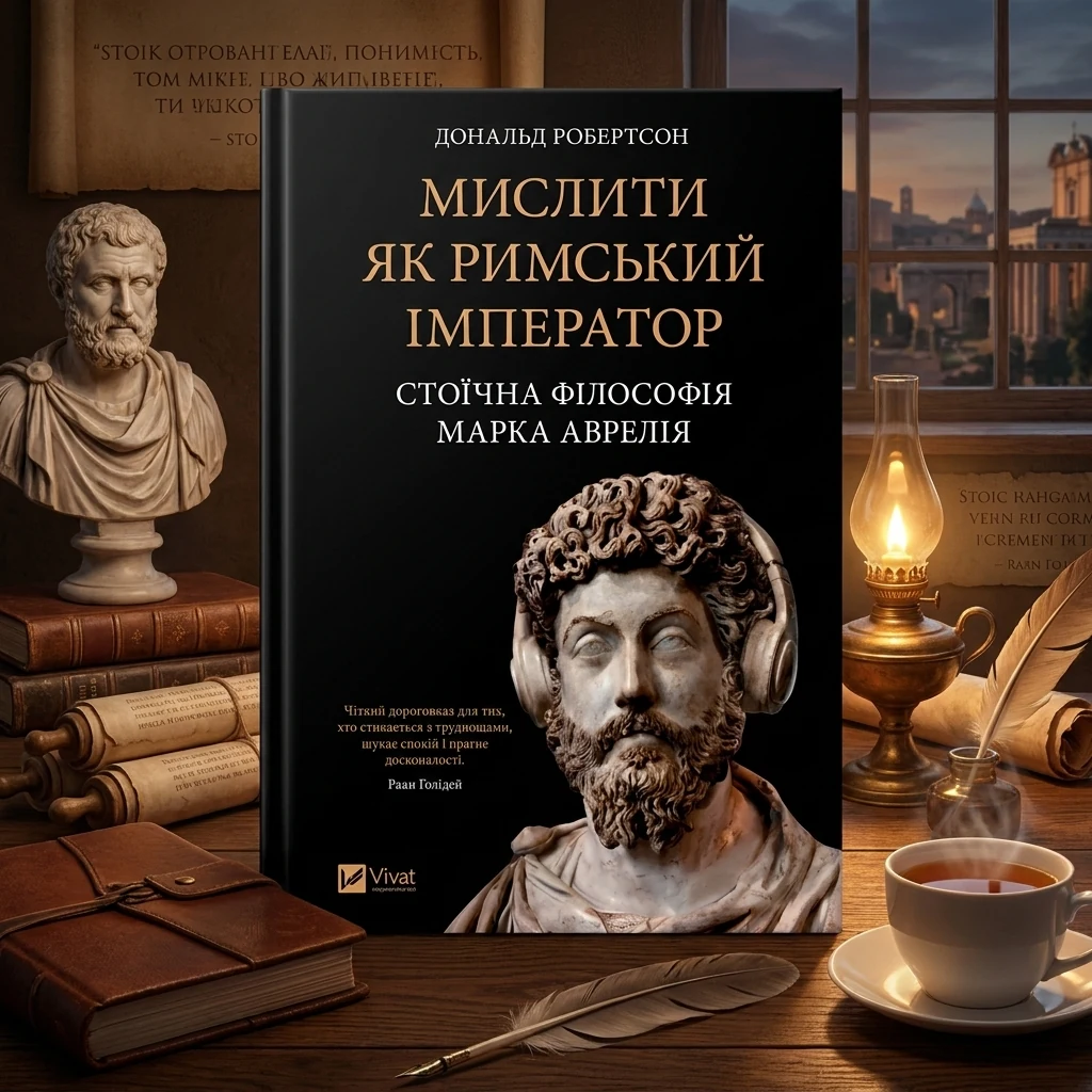 Книга Мислити як римський імператор. Стоїчна філософія Марка Аврелія