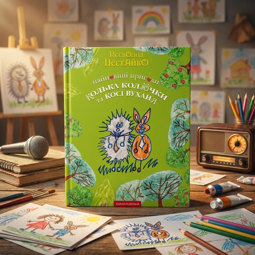 КНИГА Найновіші пригоди Колька Колючки Нестайко А.