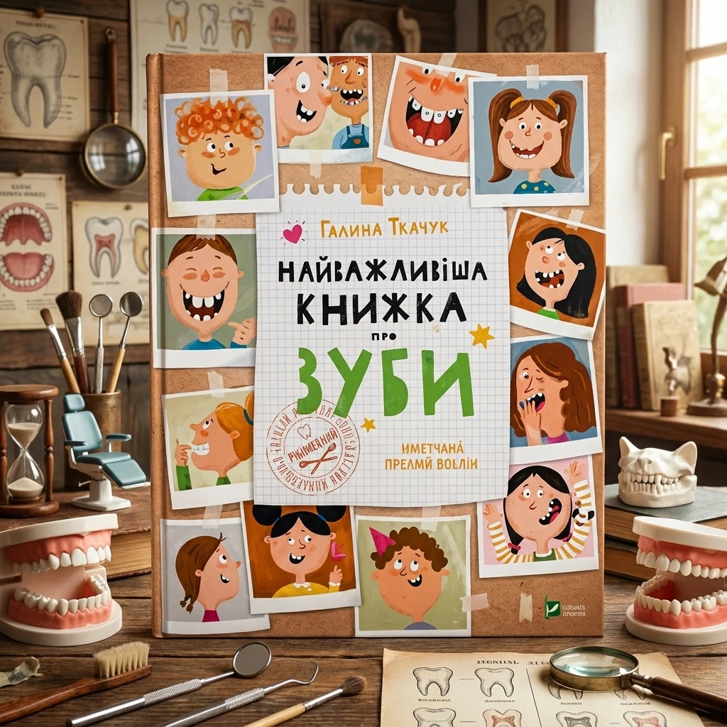 Книга Найважливіша книжка про зуби Ткачук Г. Vivat 27661