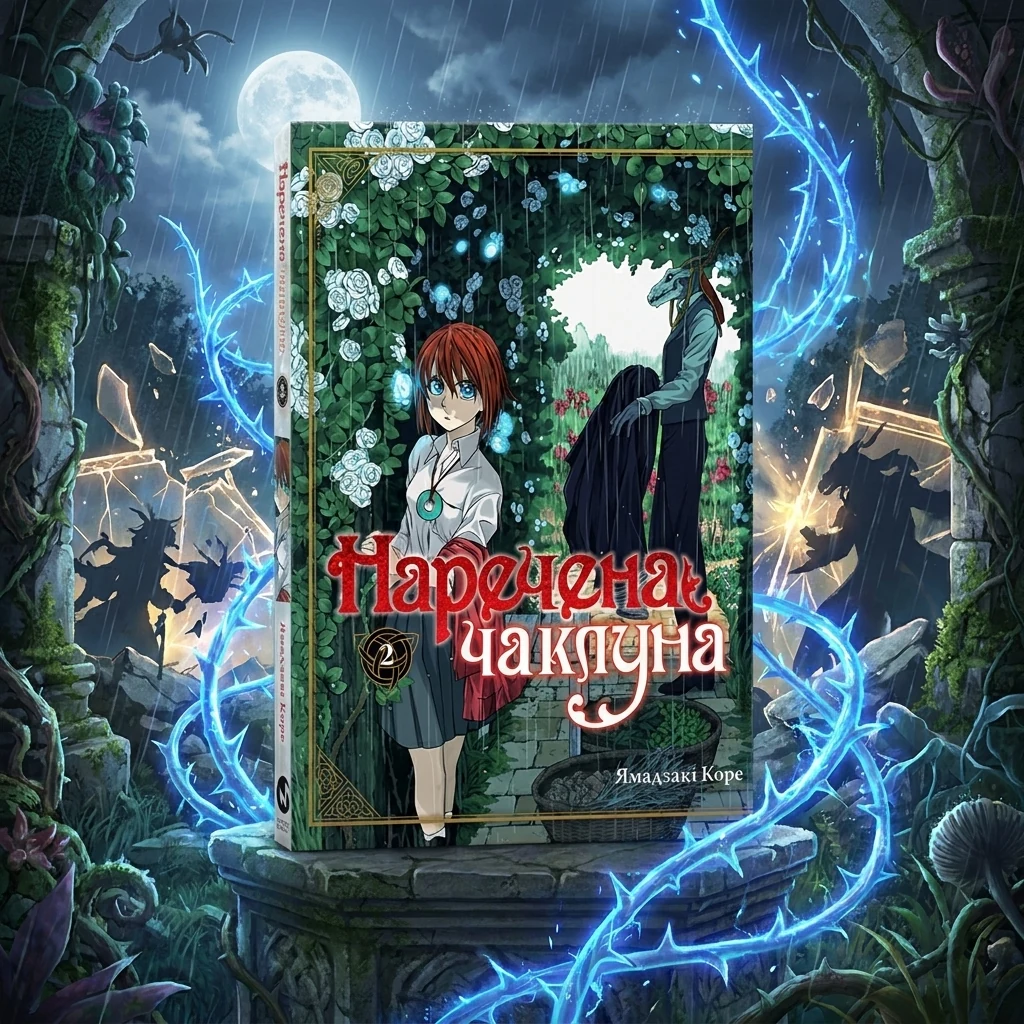 Книга НАРЕЧЕНА ЧАКЛУНА т.2 Ямадзакі Коре манґа Molfar Comics