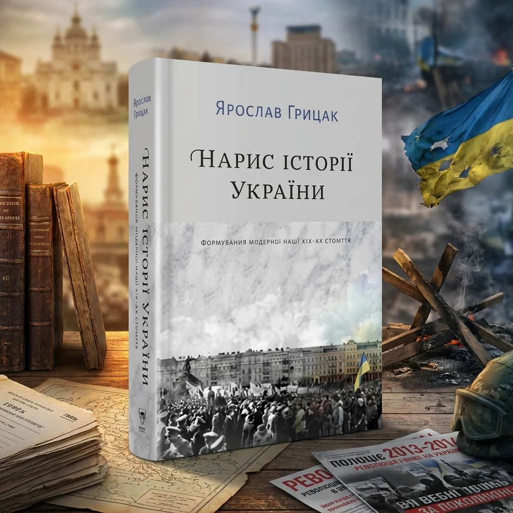 Книга Нарис історії України. Формування модерної нації XIX-XX століття