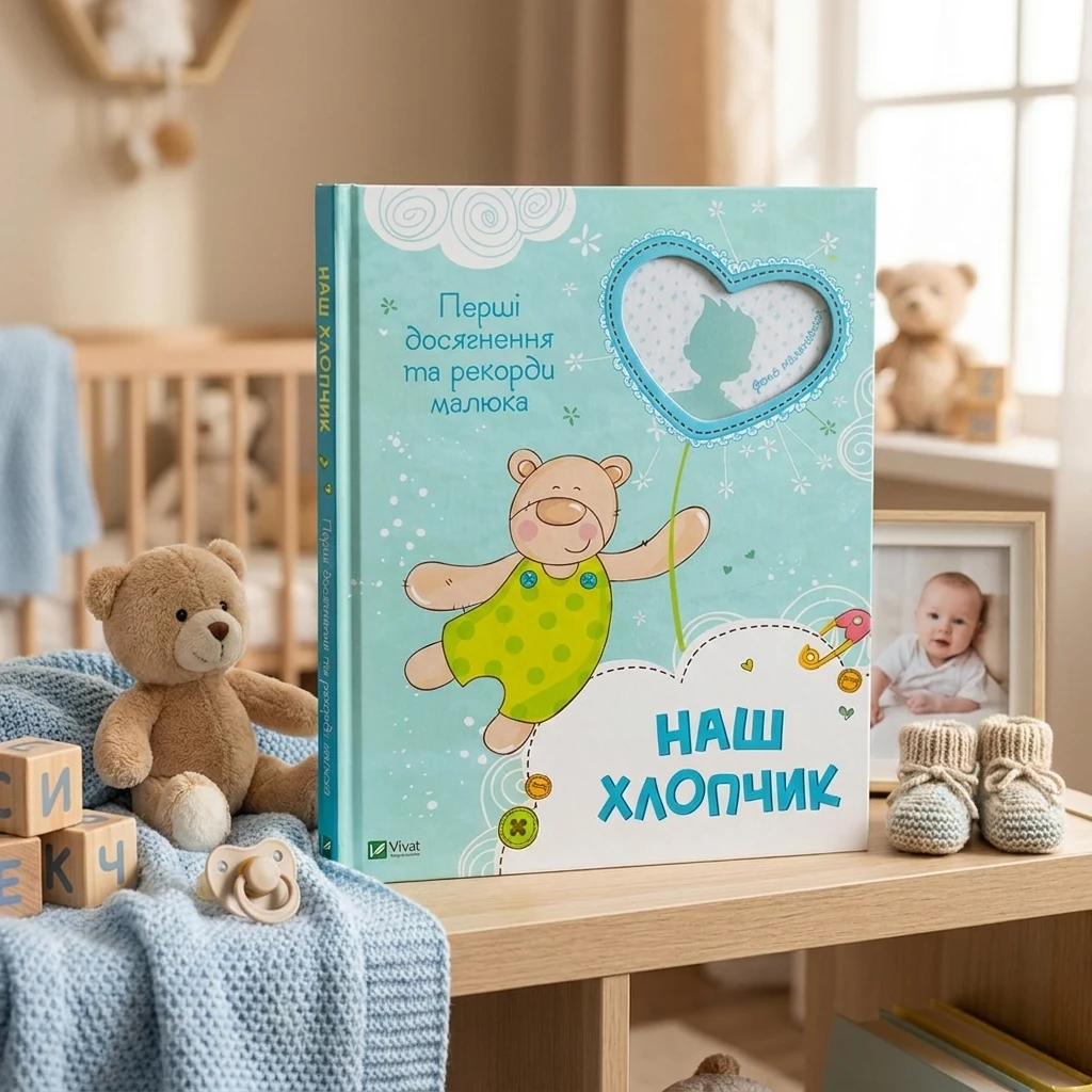 Книга Наш хлопчик. Перші досягнення та рекорди малюка