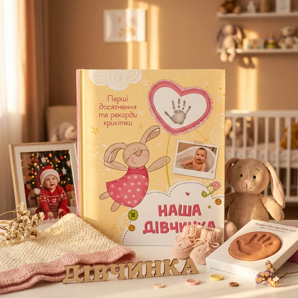 Книга Наша дівчинка. Перші досягнення та рекорди крихітки