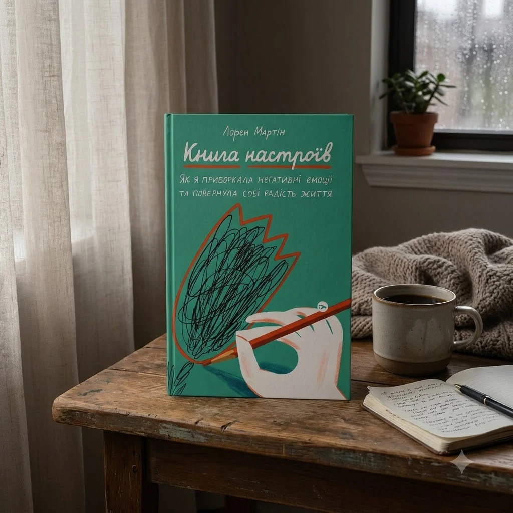 Книга настроїв. Як я приборкала негативні емоції та повернула собі радість життя — Л. Мартін