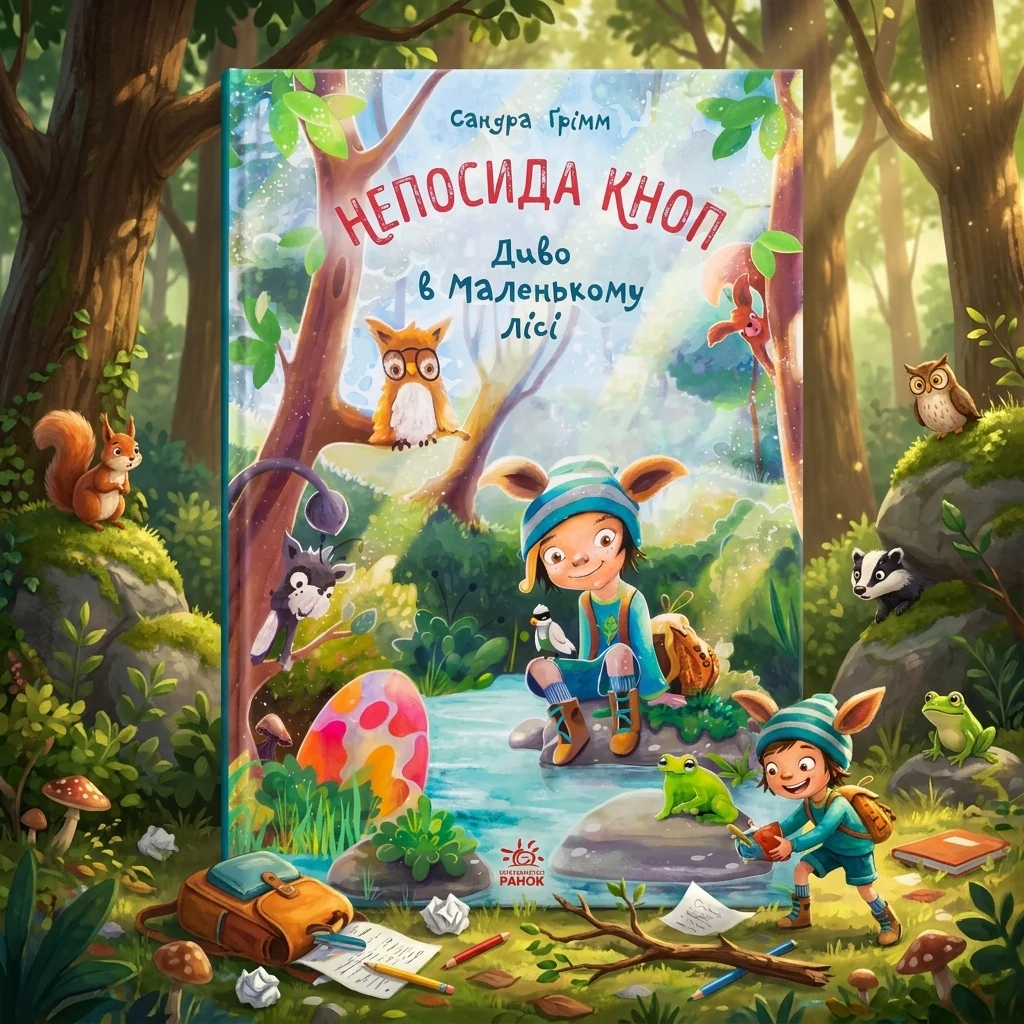 Книга Непосида Кноп. Диво в Маленькому лісі.