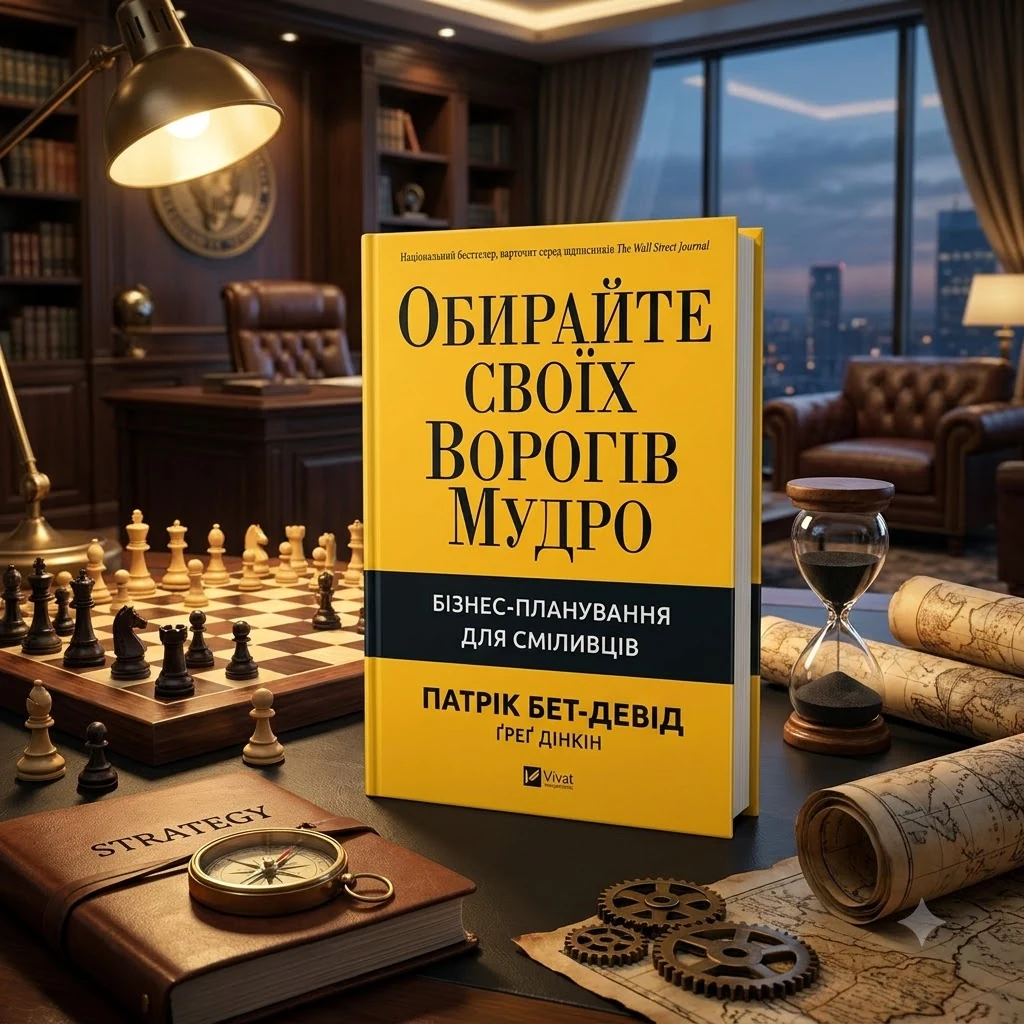 Книга Обирайте своїх ворогів мудро Бізнес-планування для сміливців