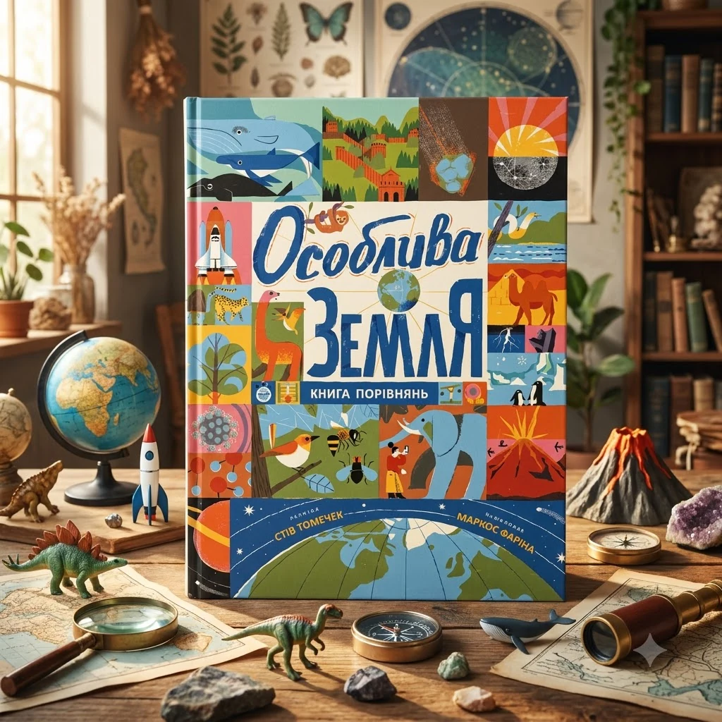 Книга Особлива Земля. Книга порівнянь