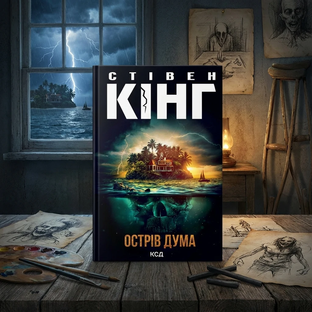 КНИГА Острів Дума (нов.оф.) Кінг С.