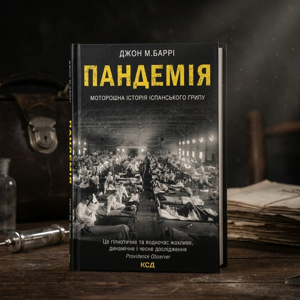КНИГА Пандемія Моторошна історія іспанського грипу Баррі Д М