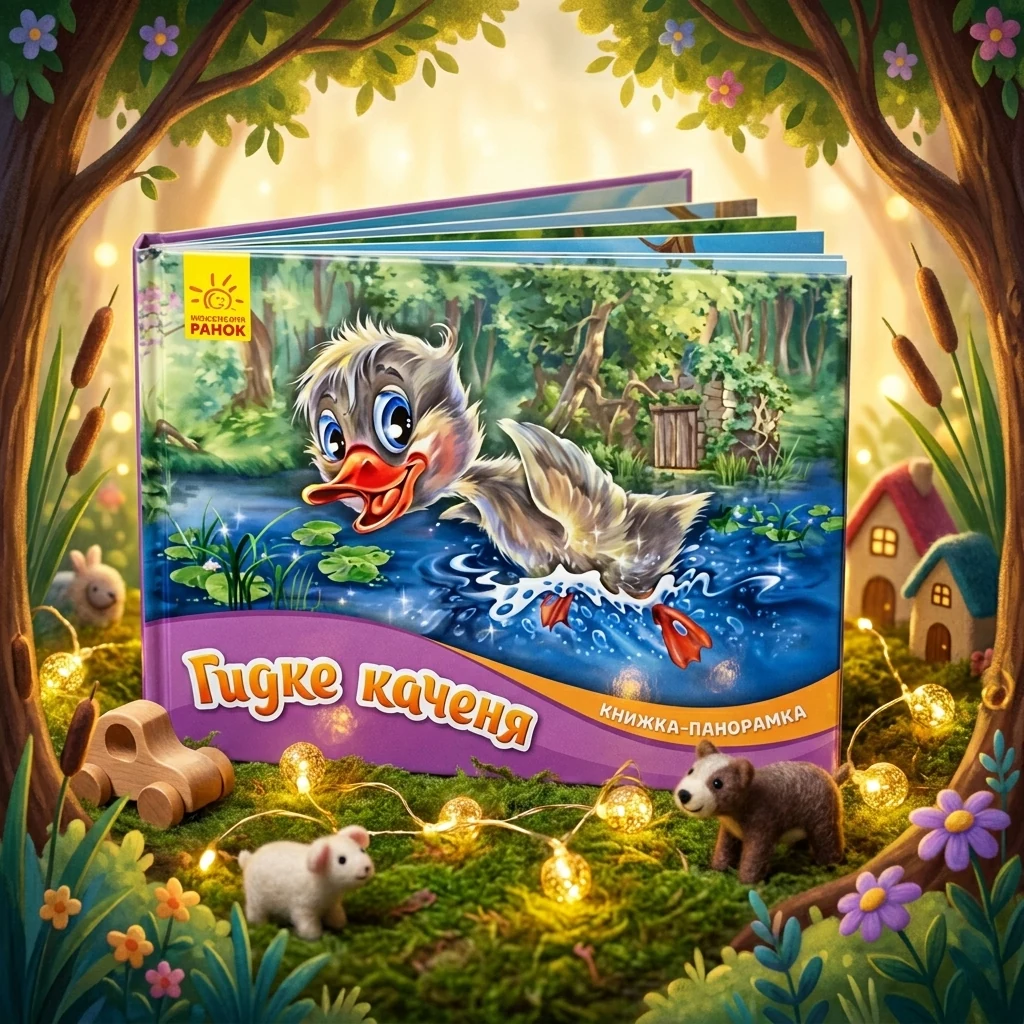 Книга панорамка Гидке каченя М249060У