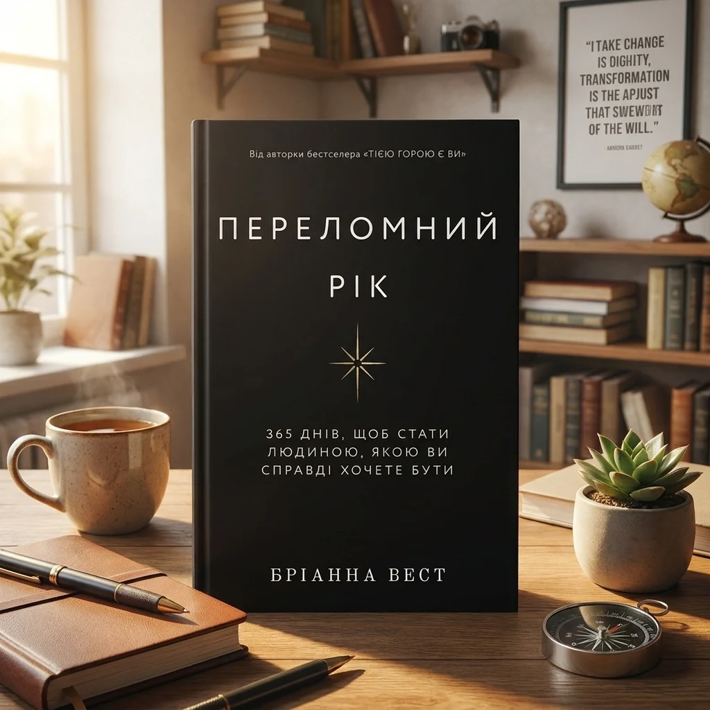 Книга Переломний Рік 365 Днів Щоб Стати Людиною Якою Ви Справді Хочете Бути Бріанна Вест 47624