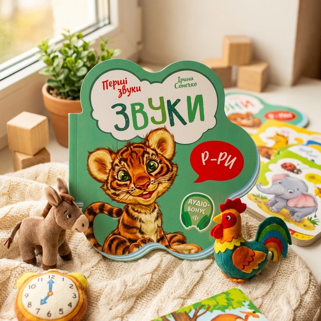 Книга Перші звуки/Звуки Видаництво Ранок М599024У