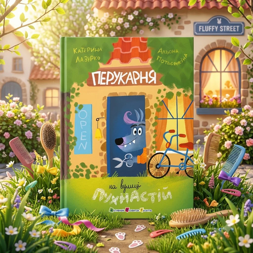 Книга Перукарня на вулиці Пухнастій